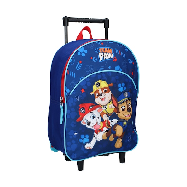 Vadobag Paw Patrol Kinder Reise Trolley Rucksack - Pups Rule, 33 cm, blau, Handgepäck