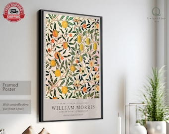 William Morris Botanical Print: Art Nouveau Vintage Home Decor
