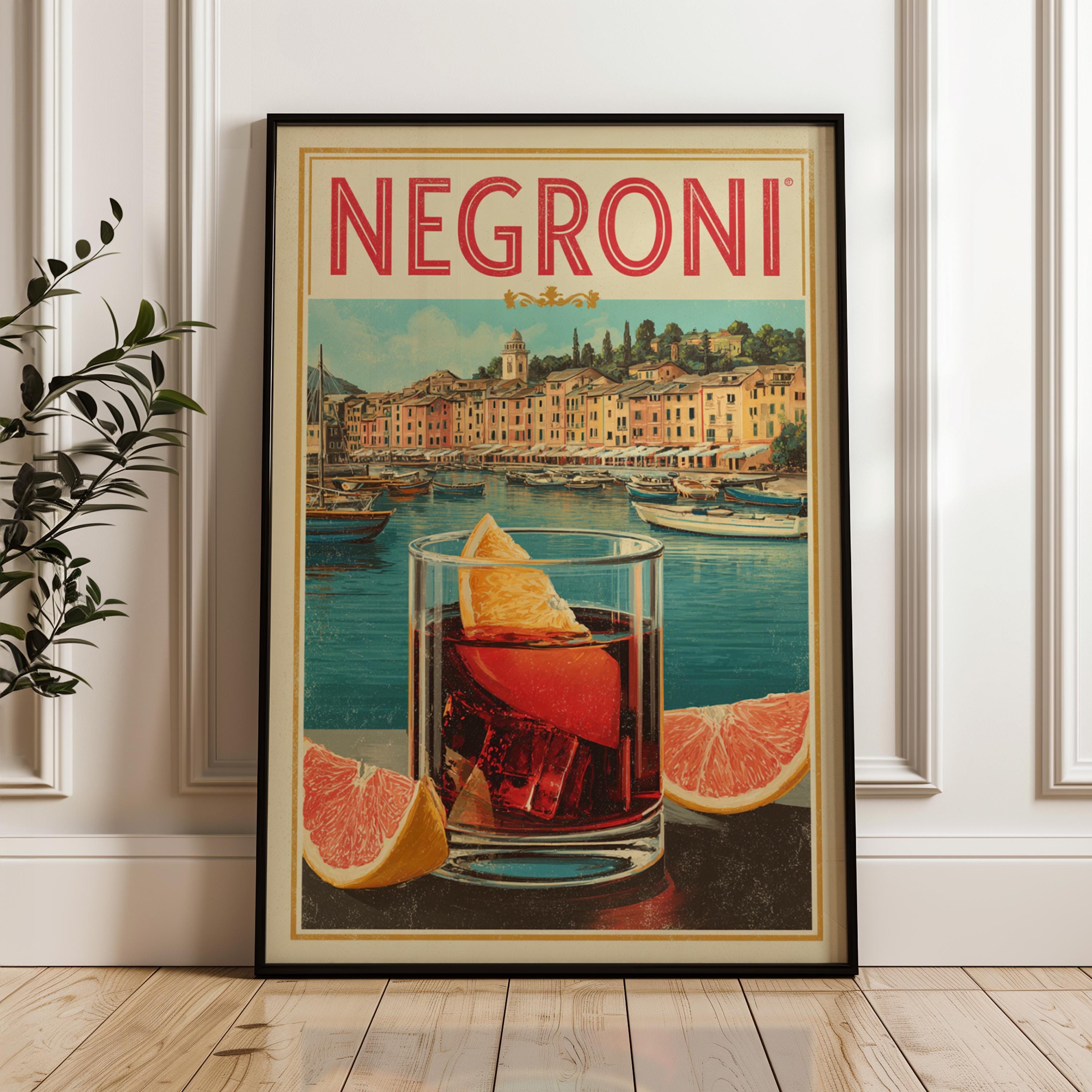 Campari poster - Etsy 日本