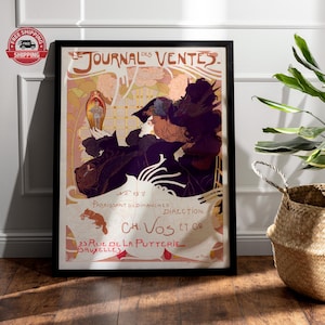 Vintage French Poster – Danse de Moscou 1920 | Retro Wall Art | Ballet Dancer Print | Vintage Home Decor