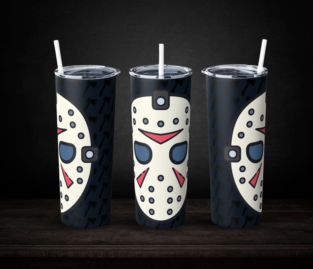 Jason Voorhees Tumbler Jason Voorhees Cup Friday the 13th Etsy