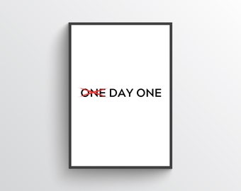 Groeimindset stoïcisme Art Print, motiverend wanddecor (digitale download)