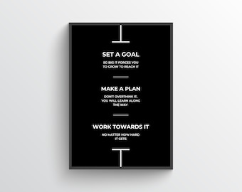 Growth Mindset Poster, Stoicism Wall Art (Digital Download)