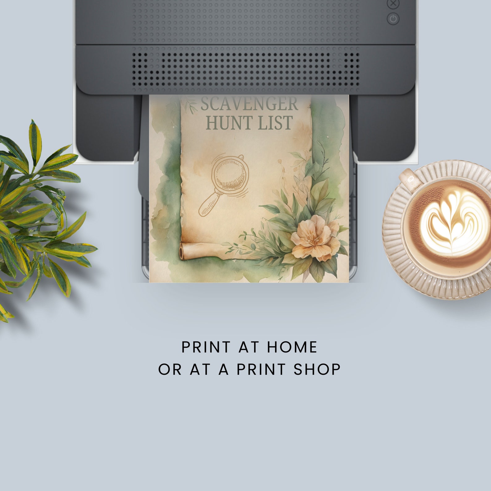 Printable Scavenger Hunt Cards, Instant Download, Camping Activities, Outdoor Nature Walk ...