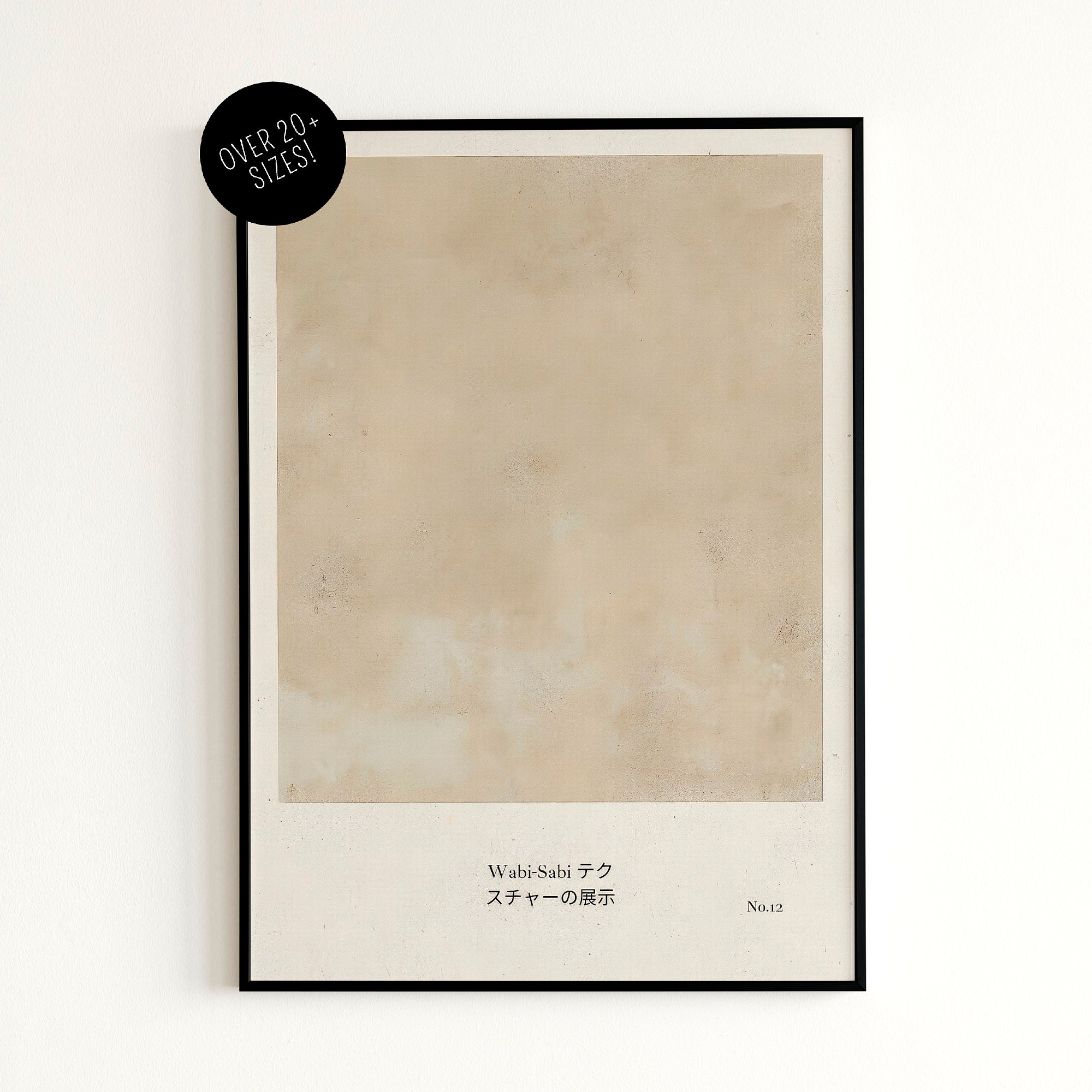 Wabi Sabi Printable Art Set of 2,eclectic Brown Wall Art,abstract ...