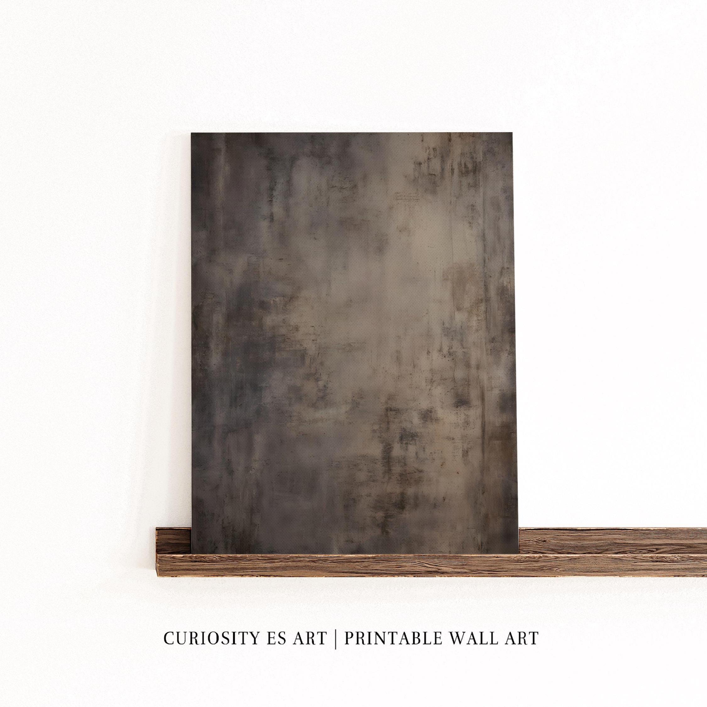 Neutral Wabi Sabi Wall Art Printable | Minimalist Abstract Texture ...