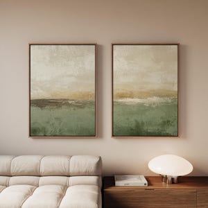 2er set gemälde