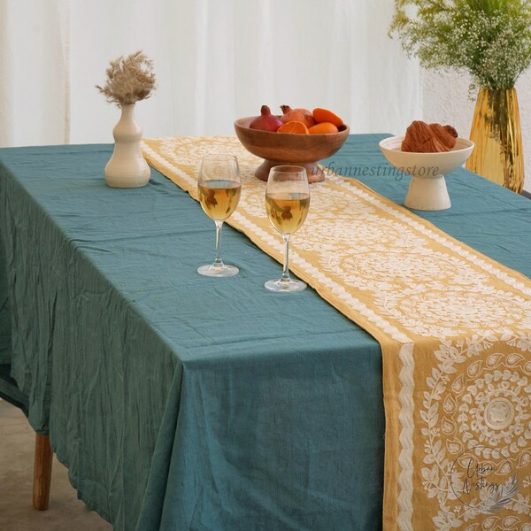 Extra Long Runner Table Etsy