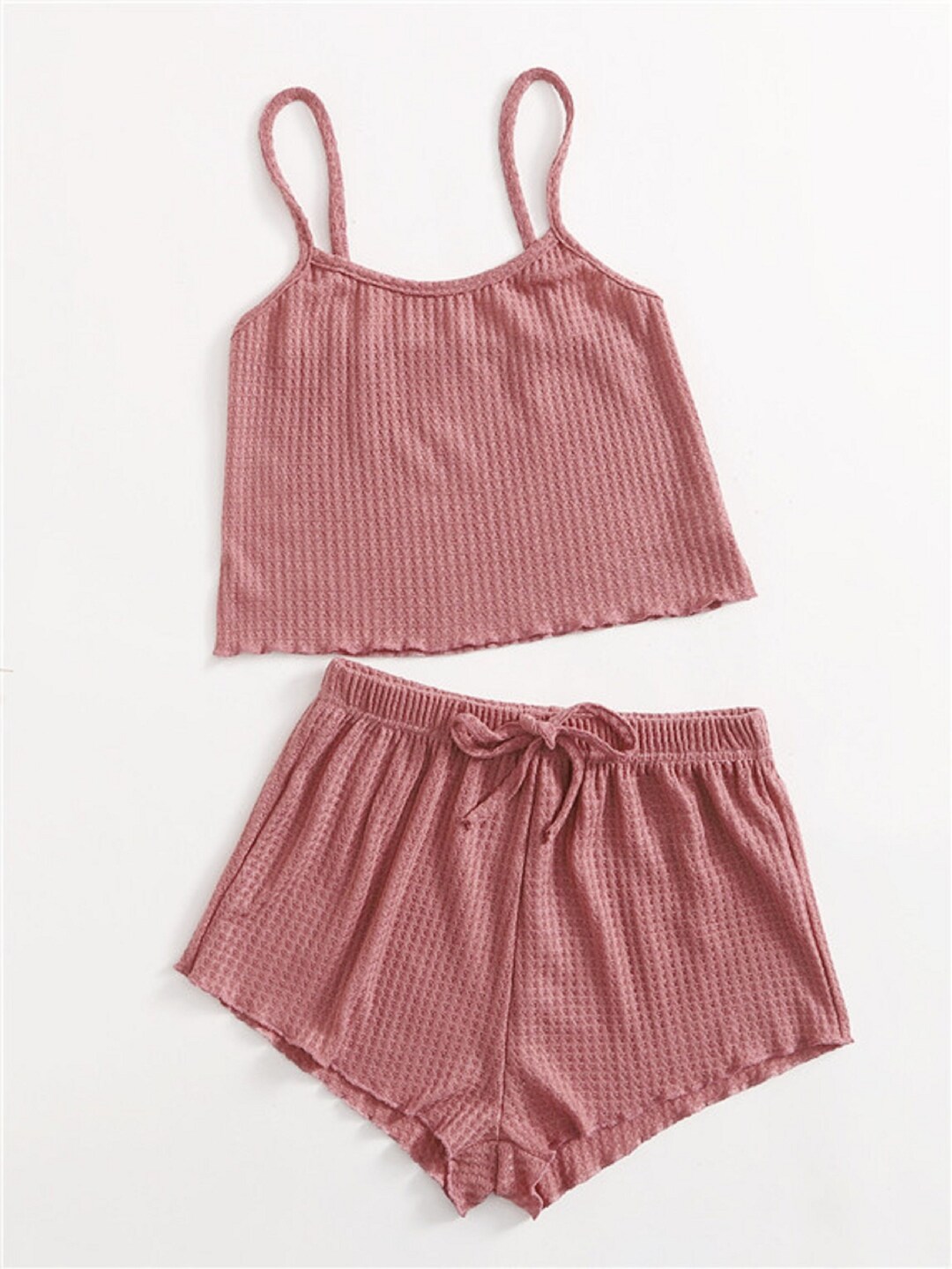 Trendy Summer Pajamas Short Set for Women's Comfortable Etsy New Zealand