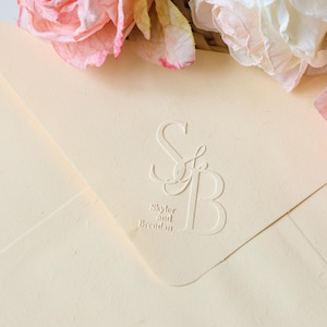 Kies je bruiloft reliëfstempel, gepersonaliseerde bruiloft reliëfstempel, initialen reliëfstempel, aangepaste bruiloft reliëfstempel