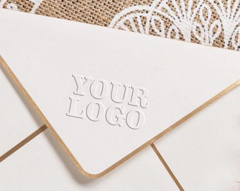 Custom Logo Embosser Stamp, Custom Embossing Stamp, Embossing Seal, Wedding Invitations, Logo Embosser Seal, Custom Logo Seal