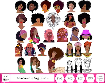 Peekaboo Girl svg, Afro Frau SVG Bundle Afro Queen svg African American svg schwarze Frau Silhouette, t-shirt design svg svg Dateien für Cricut