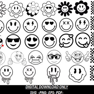 Smile Face SVG Cut file by Creative Fabrica Crafts · Creative Fabrica