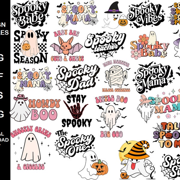 Spooky Svg Bundle, Baby Halloween Shirt, First Birthday Halloween, 1st Birthday Svg, Spooky Kid Svg, Kids Halloween Svg, Halloween Matching