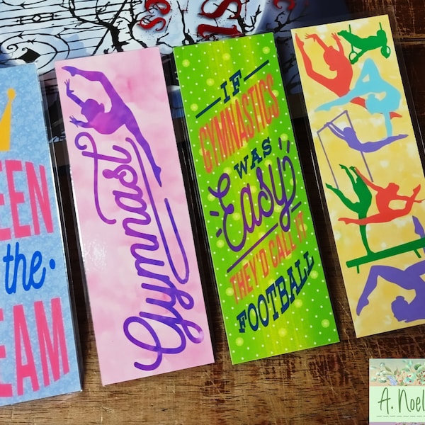 Gymnastics Queen of the Beam Gymnast Bookmarks