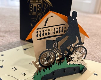 Biglietto pop-up regalo per la festa del papà 3D da 13 x 15,5 cm