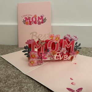 Pop-up Moederdagkaart voor mama