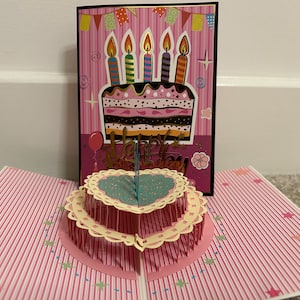 3D Pop Up Geburtstagskarte für ihre Babys Kleinkinder für Kind 12*16cm
