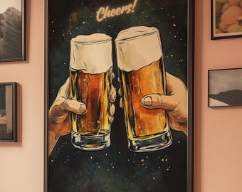 ビールタイプのウォールアート：パブスタイルのホームバーの装飾