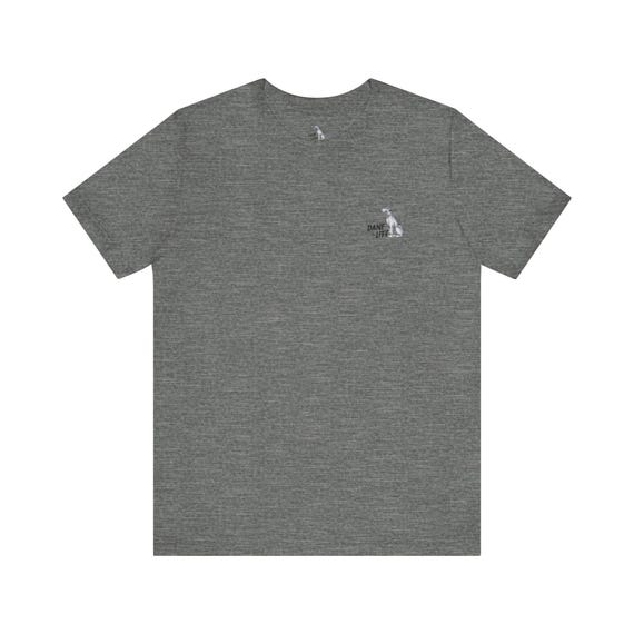 Pastel Great Dane T-shirt | Minimal Dog Silhouette Design - Etsy