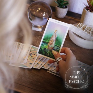 Lectura de tarot de 1 carta