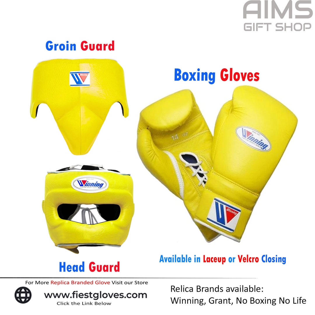 Winning Boxing Gloves Winning Set Birthday Gift for Him Etsy