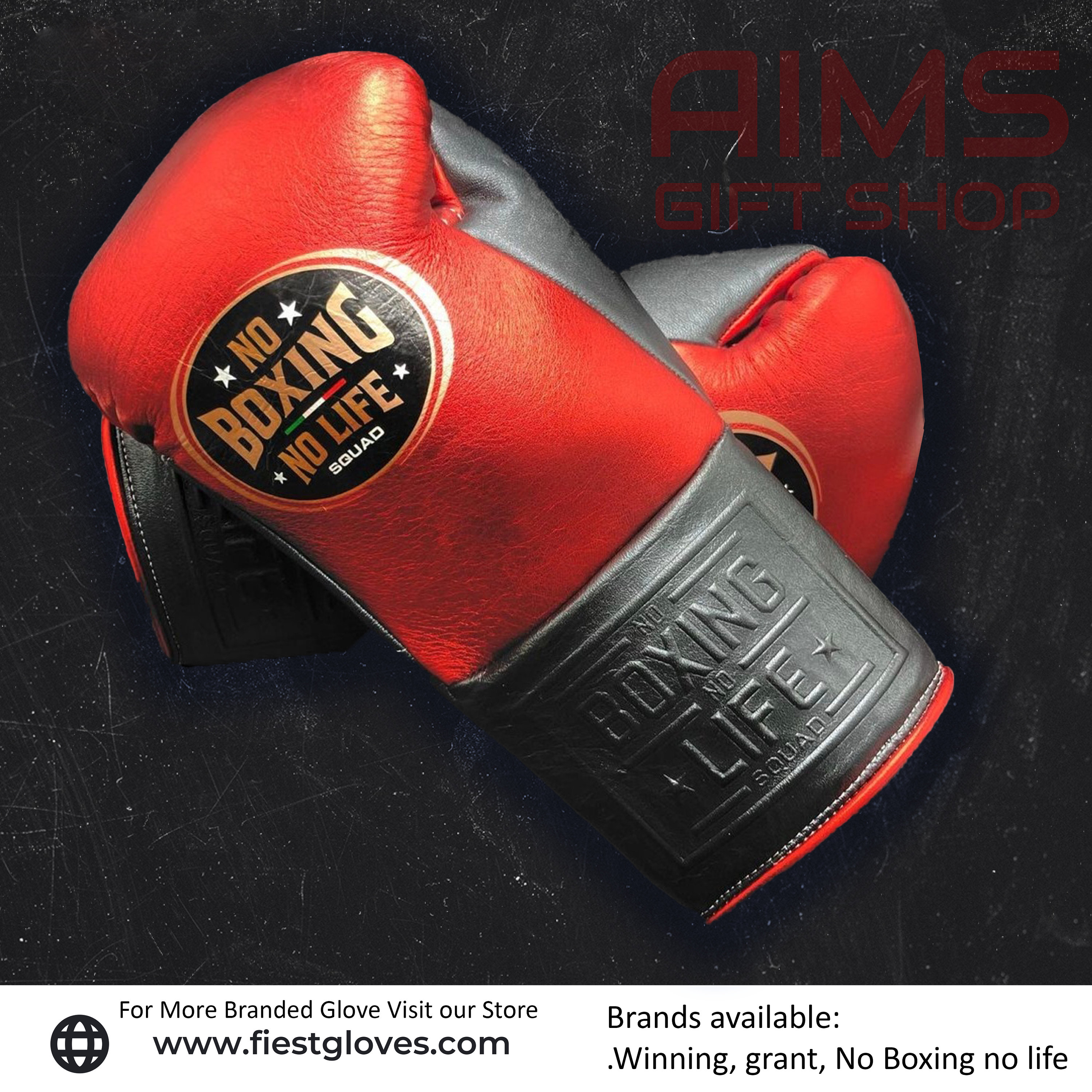 Personalized Boxing Gloves No Boxing No Life Glove Birthday Etsy