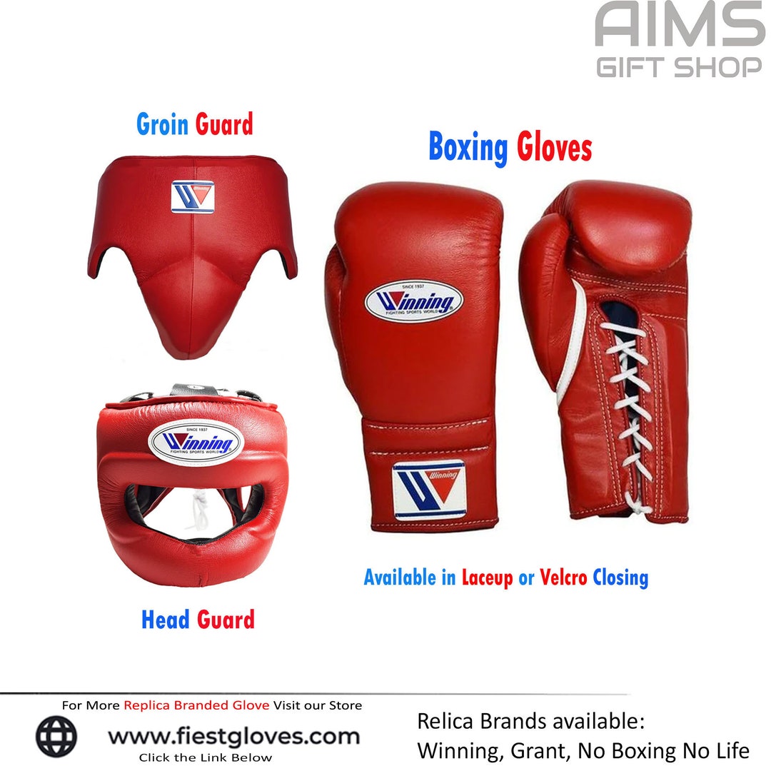 Winning Boxing Gloves Winning Set Birthday Gift for Him Etsy