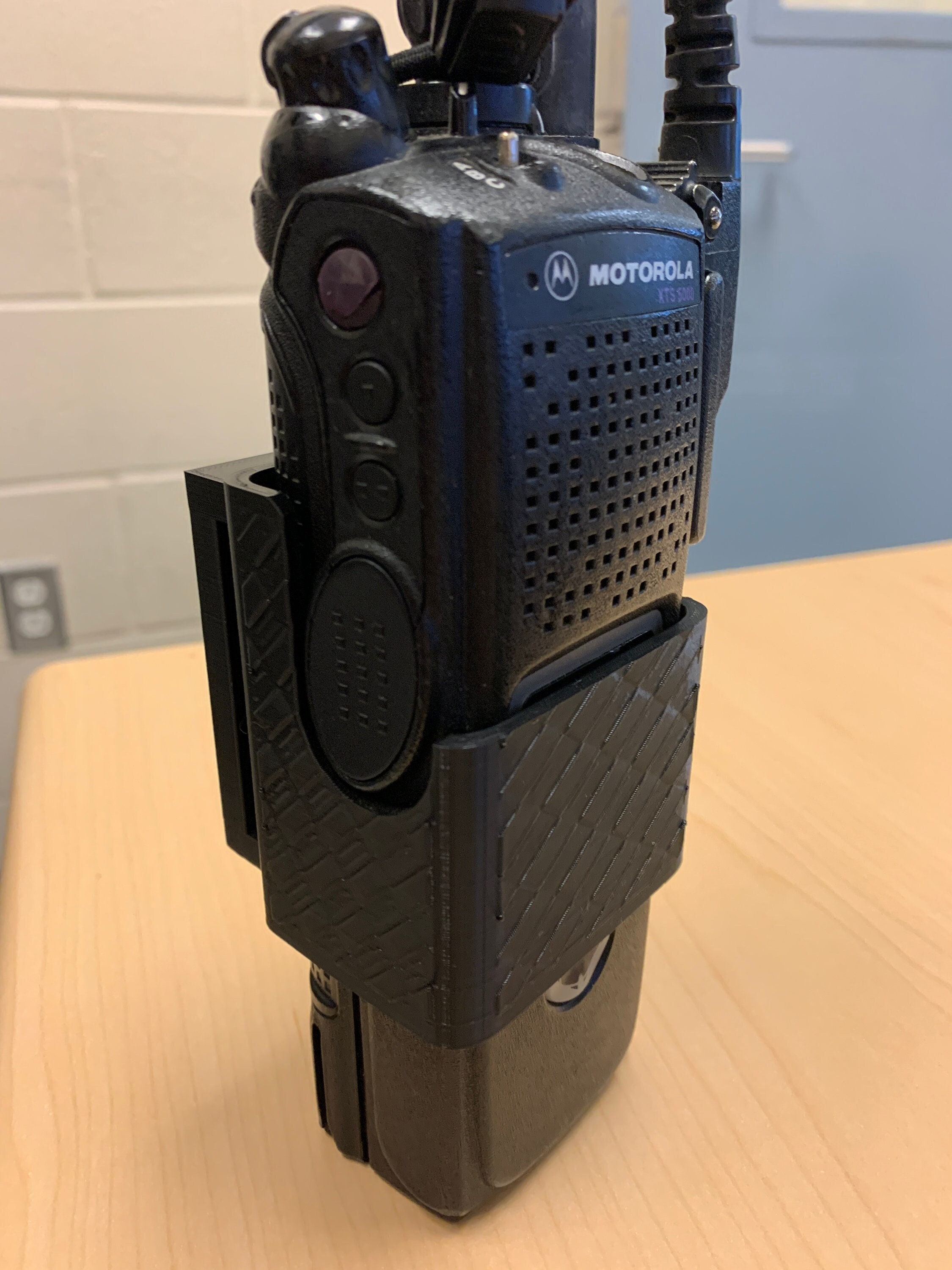 Motorola XTS 5000 Radio Holder Holster for Duty Belt or