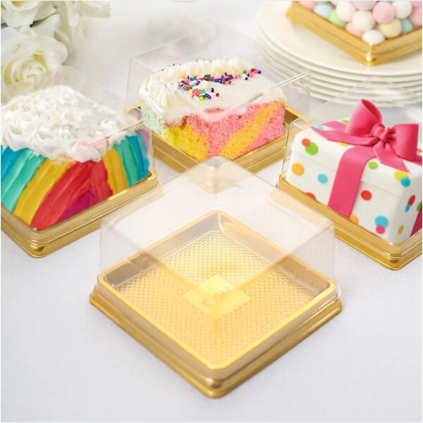 Clear Cupcake Boxes Etsy