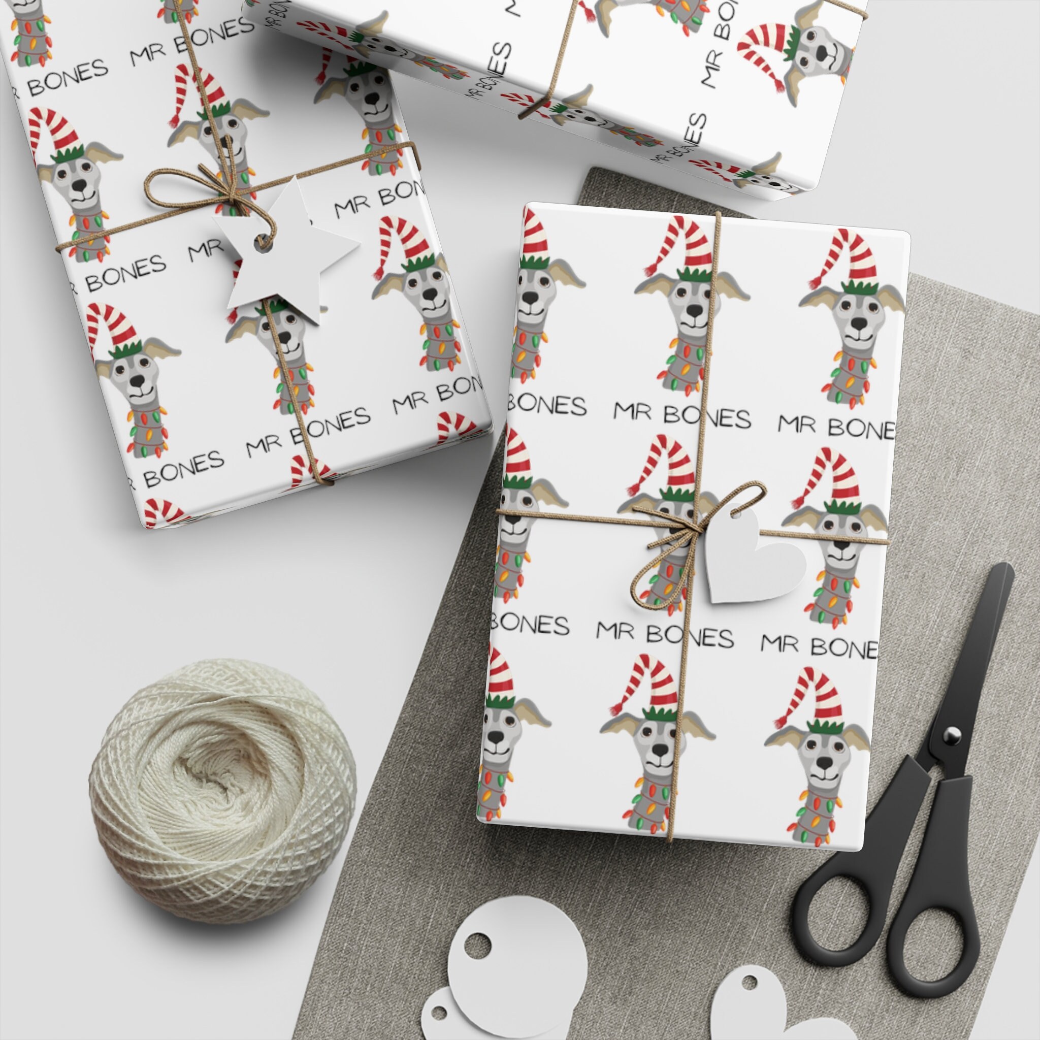 Personalized Christmas Wrapping Paper, Santa North Pole Gift Wrap, Custom  Name Xmas Wrapping Paper, Magical Family Presents, Unique Kid Gift 