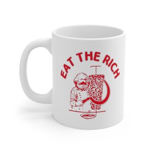 Marx "EAT THE RICH" Mug