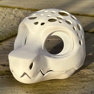 Wickerbeast Fursuit Head Base: 3D Printed Articulating Jaw