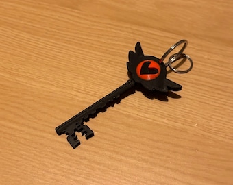 Hazbin hotel keychain pendant 3D printed - Unique Fan Art Collectible - Durable & Customizable