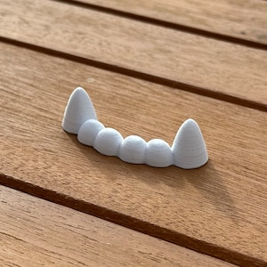 Fursuit teeth 3D printed