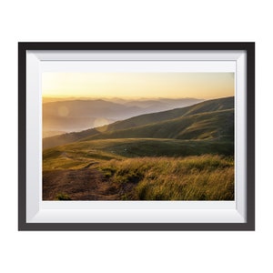 Sunrise over the mountians