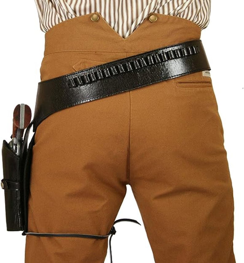 1911 Western Gun Belt and Holster Fast Draw .22/.38/.357 Left Hand