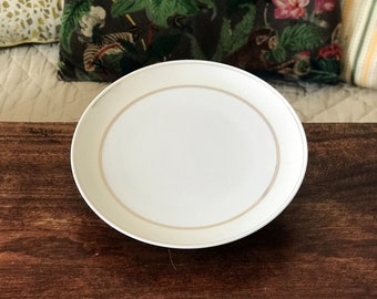 Présentoir à gâteau sur petit piédouche porcelaine de Limoges A. Vignaud - 2 en stock