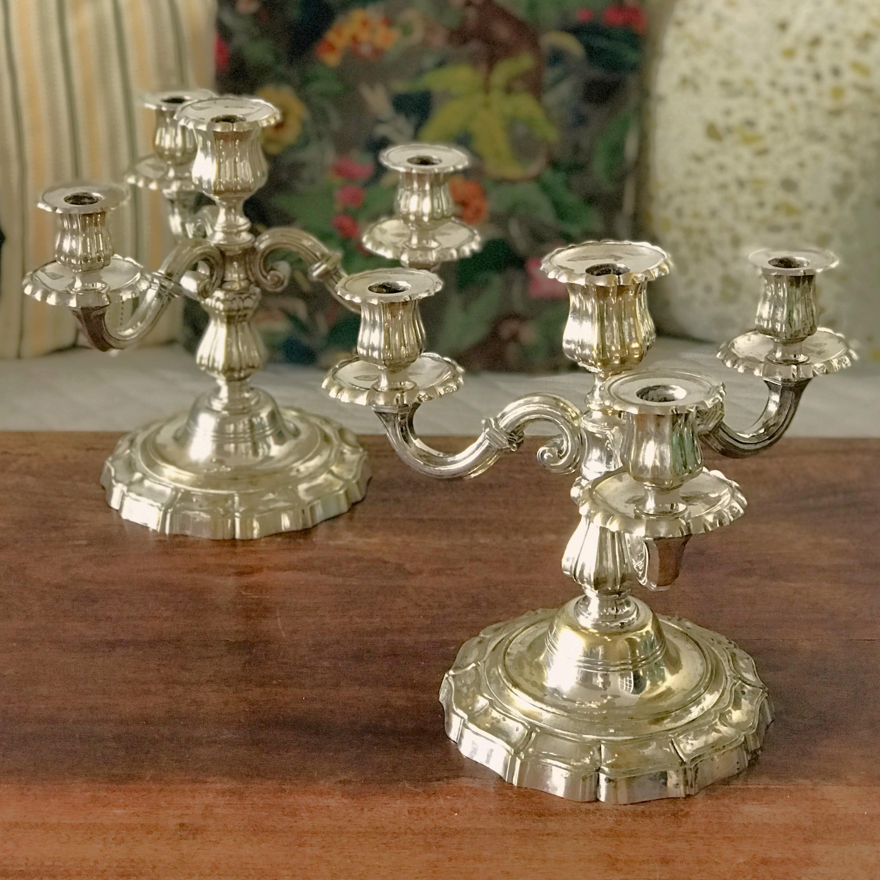 Bougeoir en Argent pour Mariage | NOR