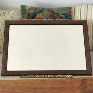 Rectangular Art Deco style mirror, 66 x 48 cm