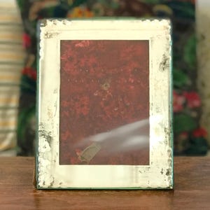 Fotolijst met afgeschuinde, spiegelende rand