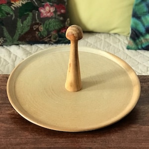 Vintage CNP Grès Village France Cheese Board