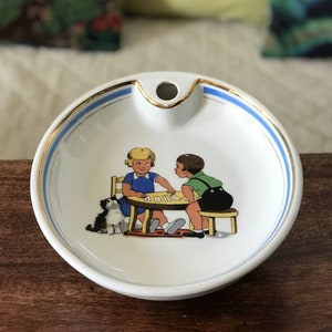 Fine earthenware heated porridge plate