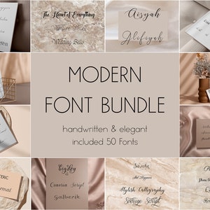 Font Bundle, Fonts, Wedding Font, Callygraphy Font, Font Pack, Cricut Font, Fonts, modern fonts, elegant font, handwritten font