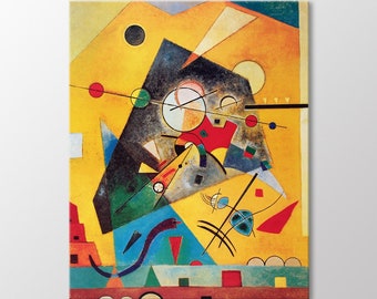 Harmonie Tranguille by Wassily Kandinsky Canvas Wall Art