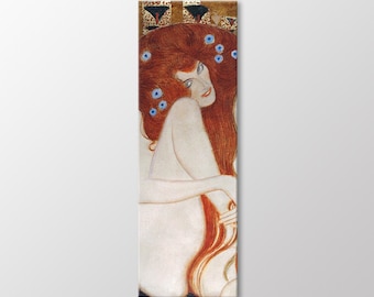 Friso de Beethoven, Gustav Klimt, Mujer, lienzo artístico, listo para colgar