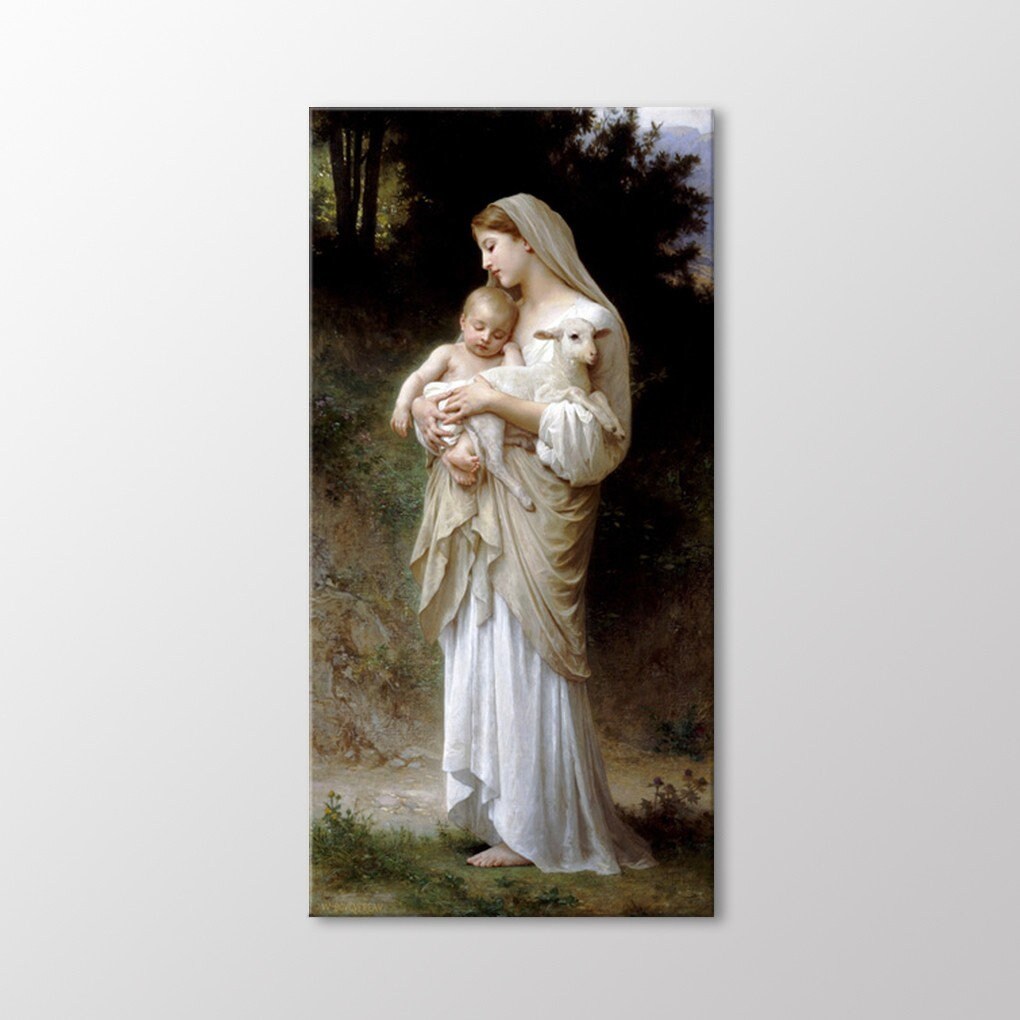 Innocence by William Bouguereau Canvas Wall Art, L'innocence Painting ...