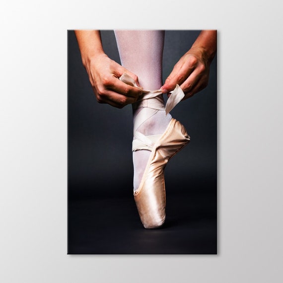 ballet shoe art print