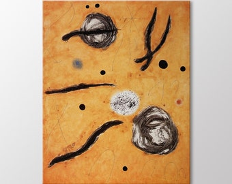 Joan Miro Canvas Wall Art: The First Spark of the Day II