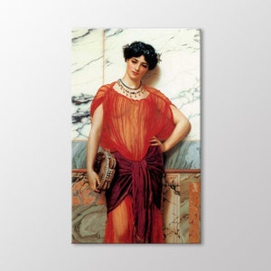 Décoration murale sur toile Drusilla par John William Godward